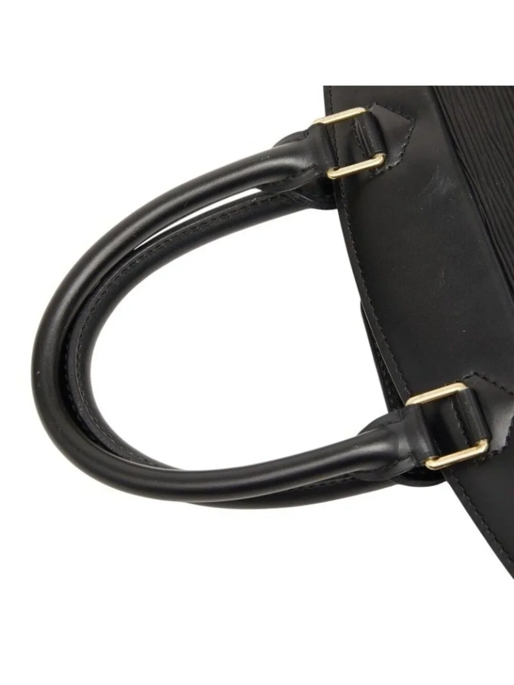 Louis Vuitton Epi Riviera Handbag Noir Black Leather - Picture 8 of 10